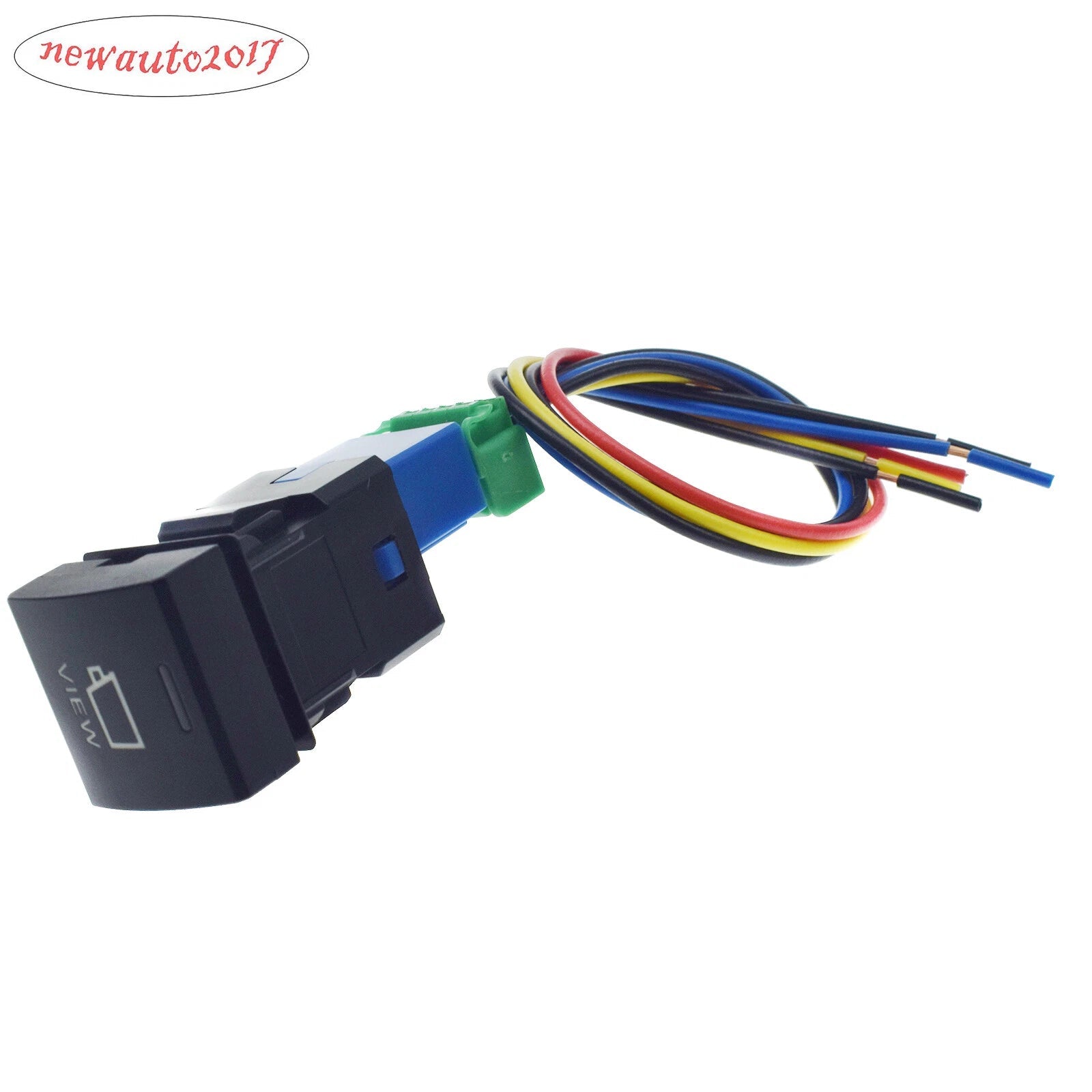 Car Camera View Button Switch W/ Wire For Toyota Avalon Rav4 Camry Corolla Hiace 6B93BC-57