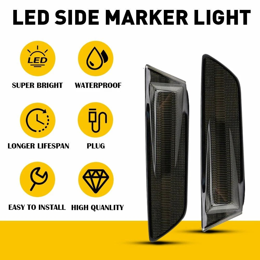 Switchback Sequential Turn Signal Side Marker Light For 03-07 Infiniti G35 Coupe 6B93BC-57