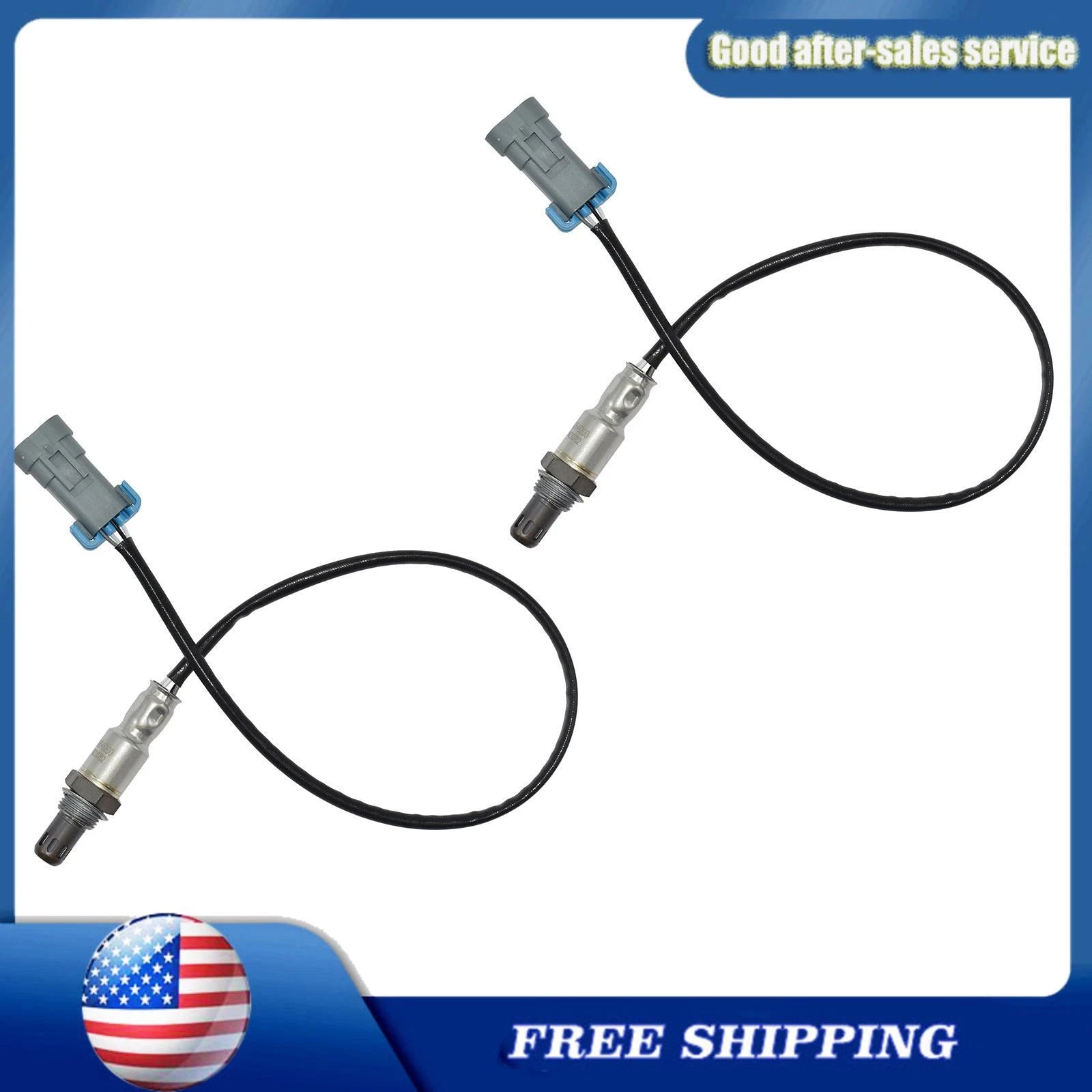 2x Oxygen Sensor Downstream for Buick Cadillac Chevy GMC Hummer Isuzu 234-4331 6B93BC-57