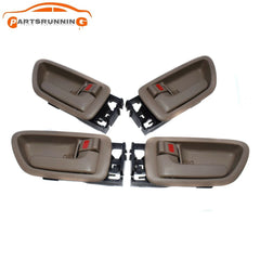 4x Front Rear Left Right Interior Door Handle Trim for Toyota Sequoia 2001-2007 6B93BC-57