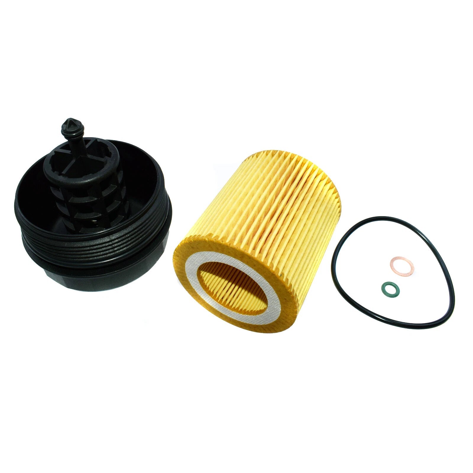 Engine Oil Filter & Cap For BMW E60 E90 E92 F10 E82 E83 X5 Z4 HU816X 11427525334 6B93BC-57