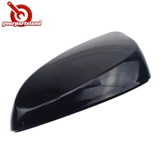 Left Driver Glossy Pure Black Side View Mirror Cover for HYUNDAI Elantra 2011-16 6B93BC-57