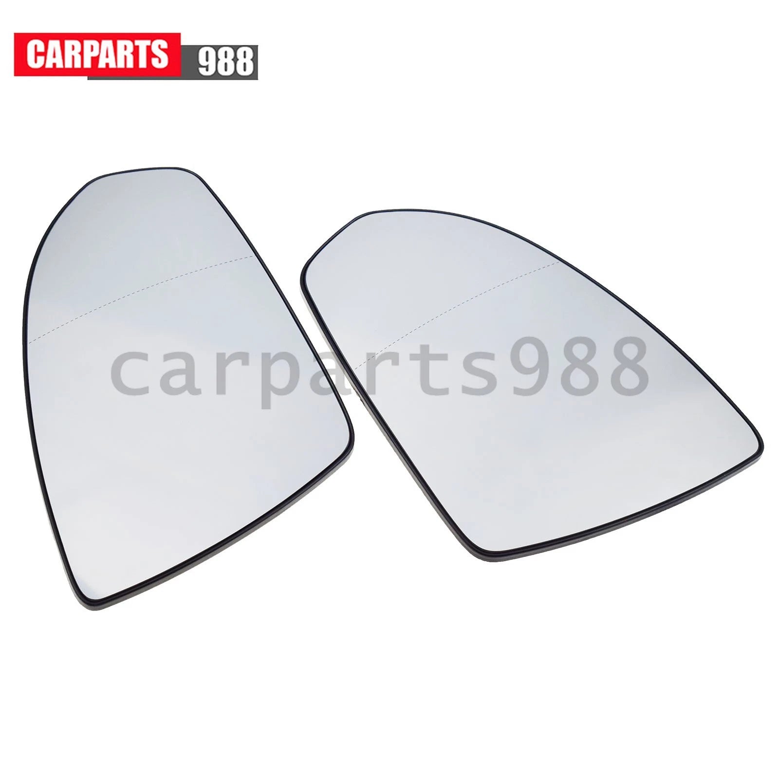 Left Right Rearview Mirror Glass Heated For Mercedes-Benz Smart fortwo 2017-2014 6B93BC-57