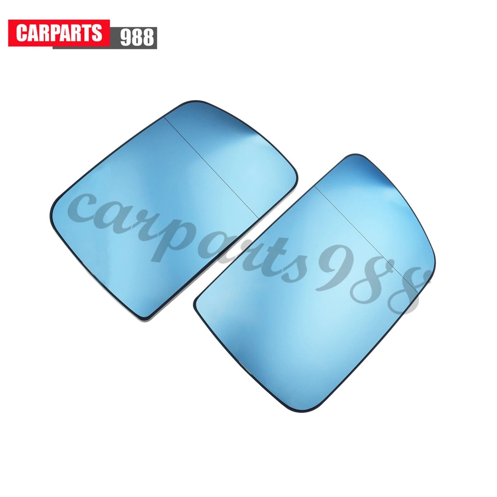 2Pcs Left Right Mirror Glass Heated For BMW X5 2000-2006 51168408797 51168408810 6B93BC-57