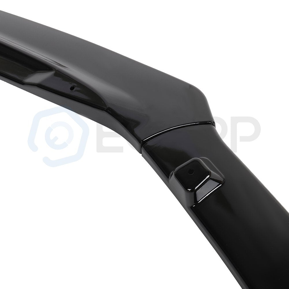 For 2014-2018 Mazda 6 3PC Glossy Black Front Bumper Lip Body Kits 6B93BC-57
