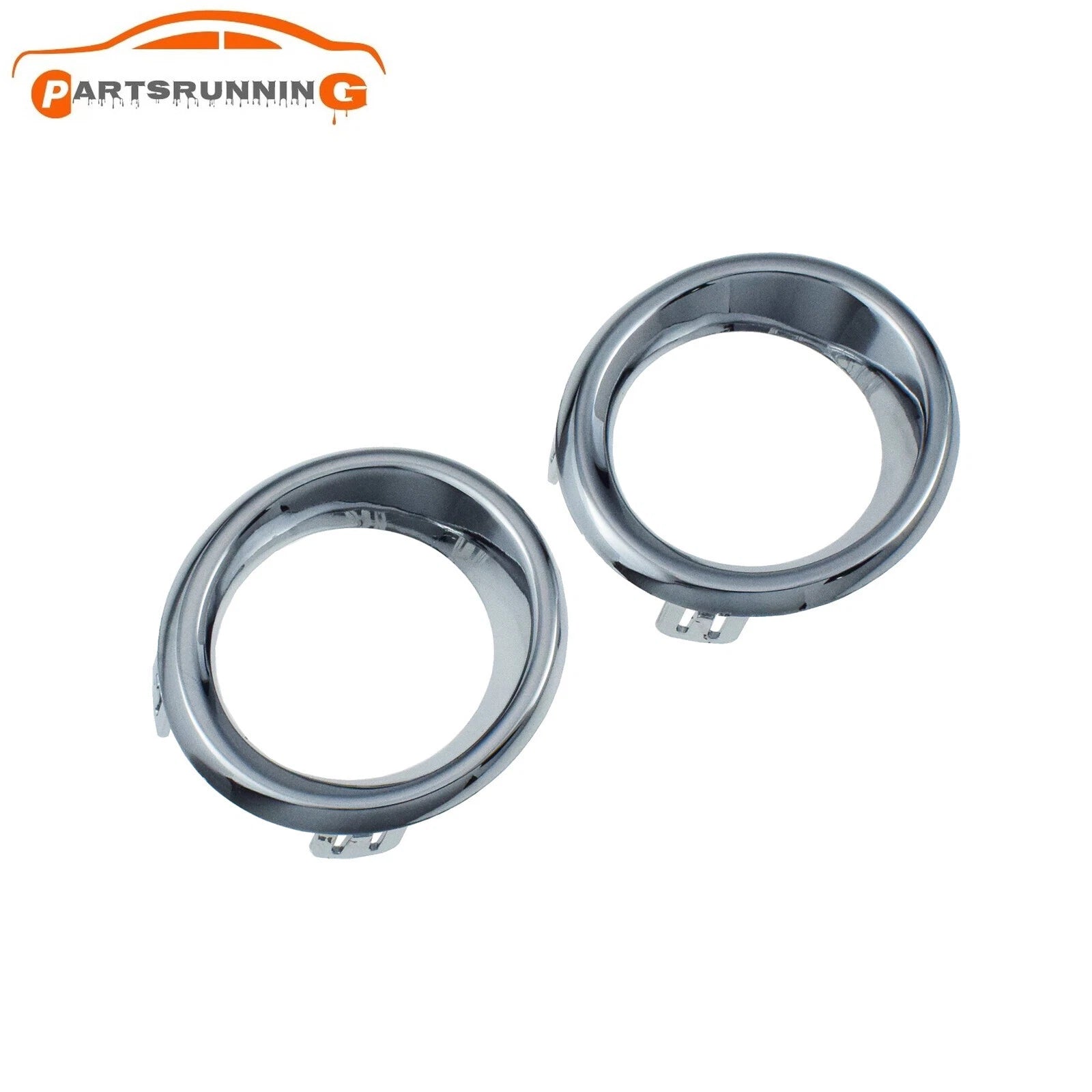 Driver & Passenger Side Fog Light Trim Set BJE150C12,BJE150C22 For 14-16 Mazda 3 6B93BC-57