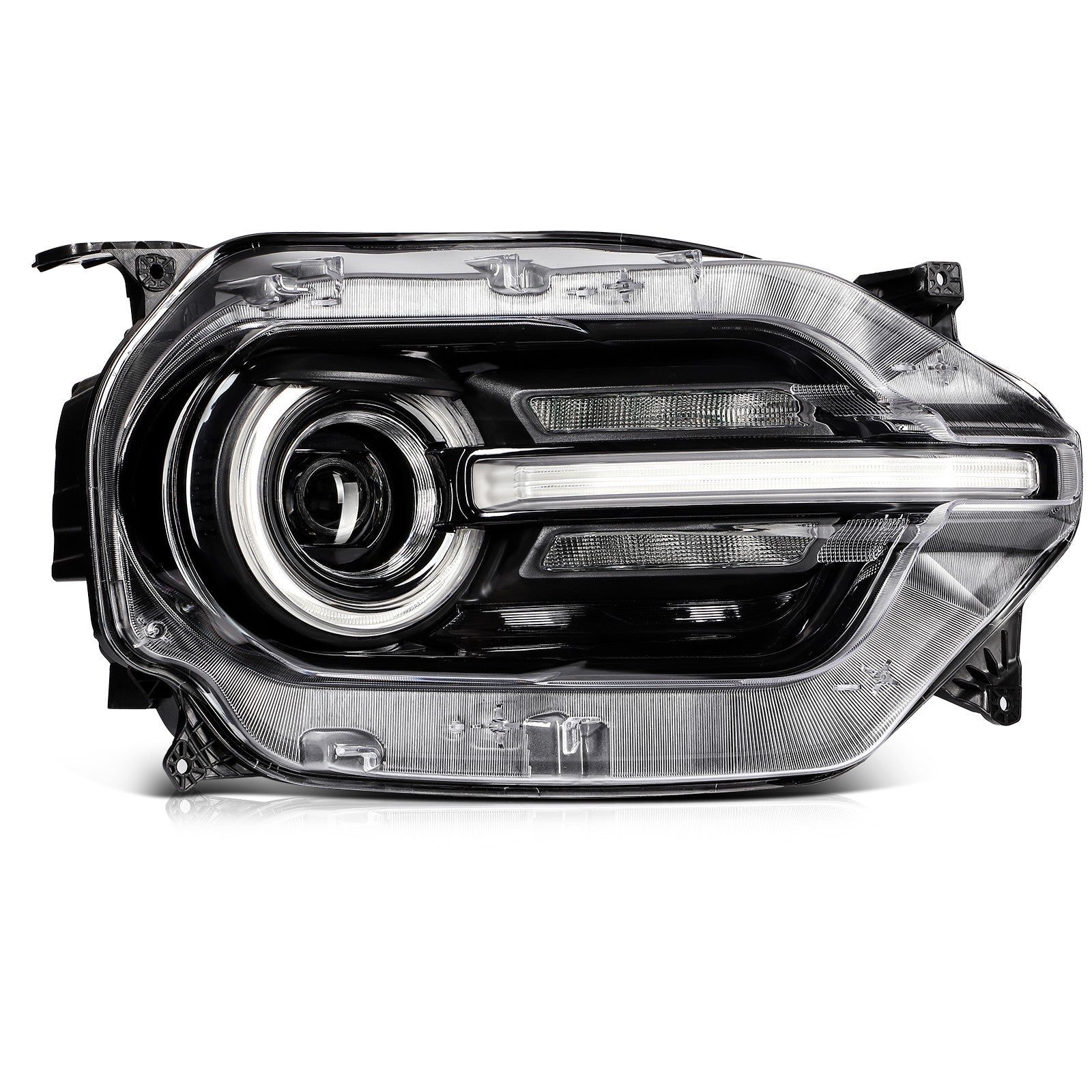 For 2021-2024 Ford Bronco Sport Right Side Headlights Assembly w/LED DRL 6B93BC-57