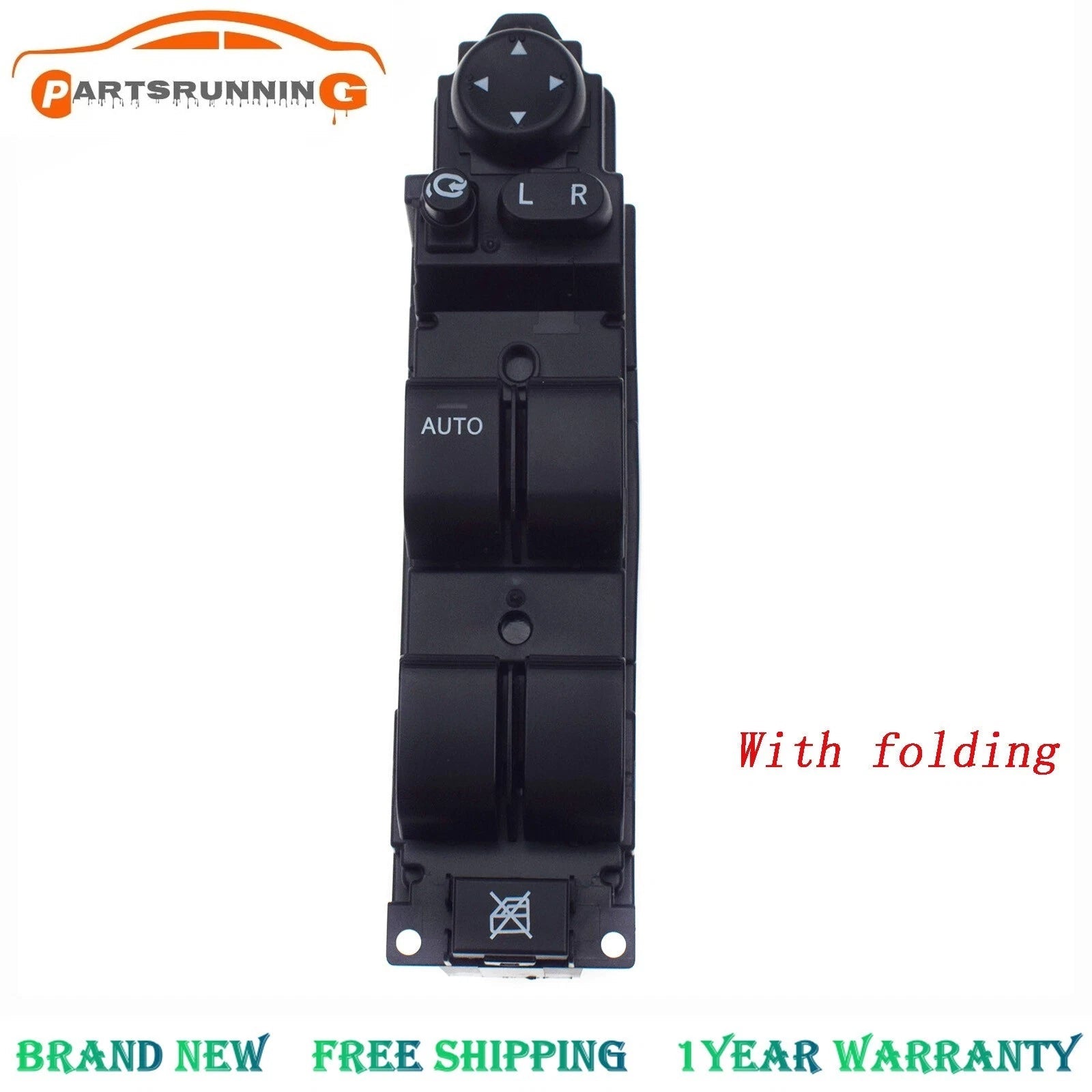 DF73-66-350B Door Master Electric Power Window Switch For Mazda 2 M2 2007-2013 6B93BC-57