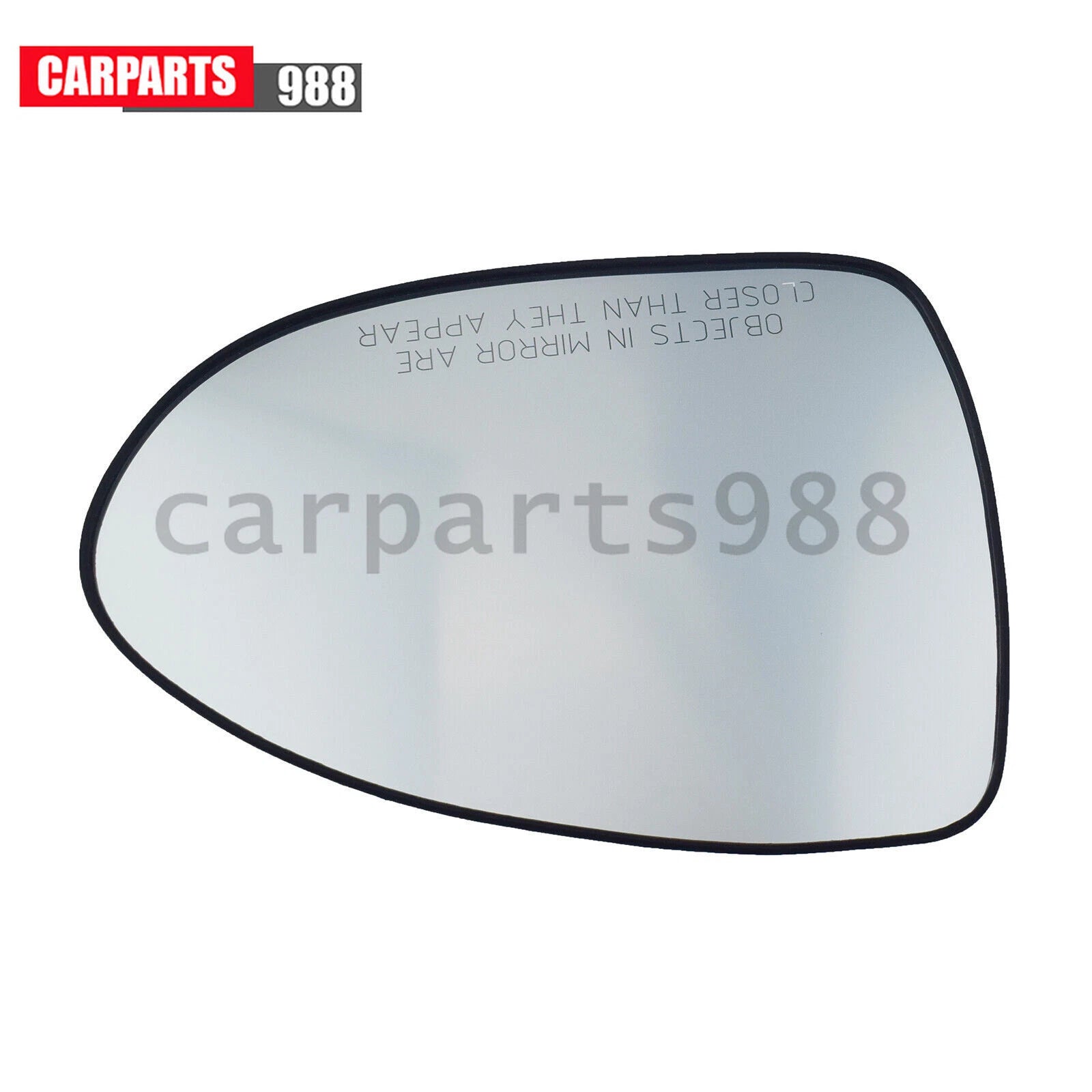Right Side Non-Heated Mirror Glass w/ Backing Plate For Kia Rio 12-17 876211W050 6B93BC-57