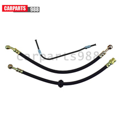 Upper + Lower Brake Hose Kit w/ Brake Pipe For Honda CB350/400F/450K/500/550/750 6B93BC-57
