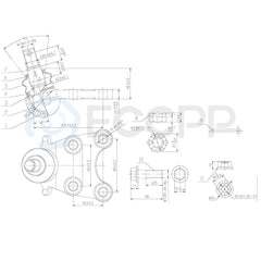 8pcs Front Lower Upper Ball Joints Inner Outer Tie Rod For 1994 1995 Honda Isuzu