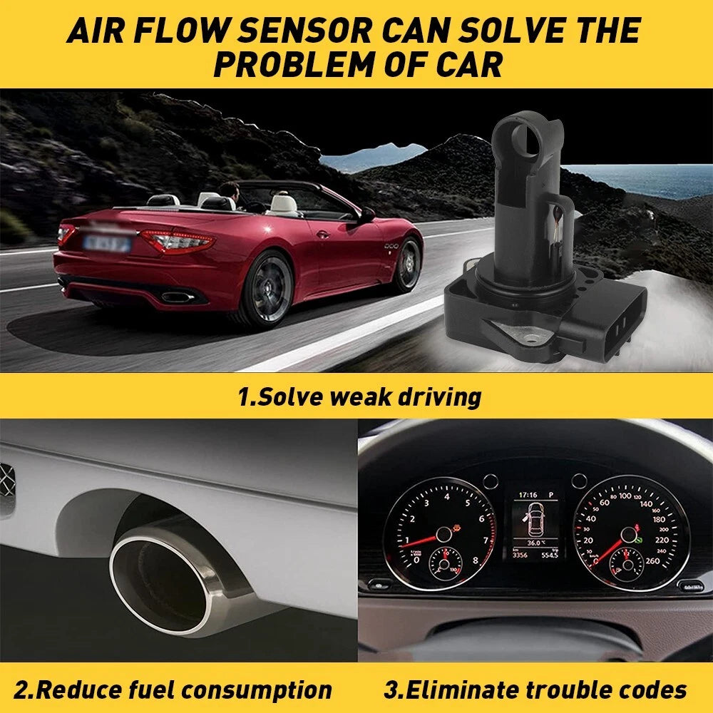 Mass Air Flow Meter MAF Sensor 22204-22010 For Toyota Lexus Scion US EOA 6B93BC-57