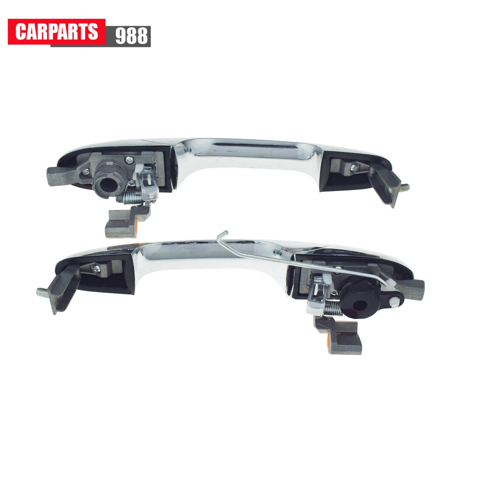 Outer Door Handle Chrome Front Left Right For 2007-2020 Fiat 500 68069943AC 6B93BC-57