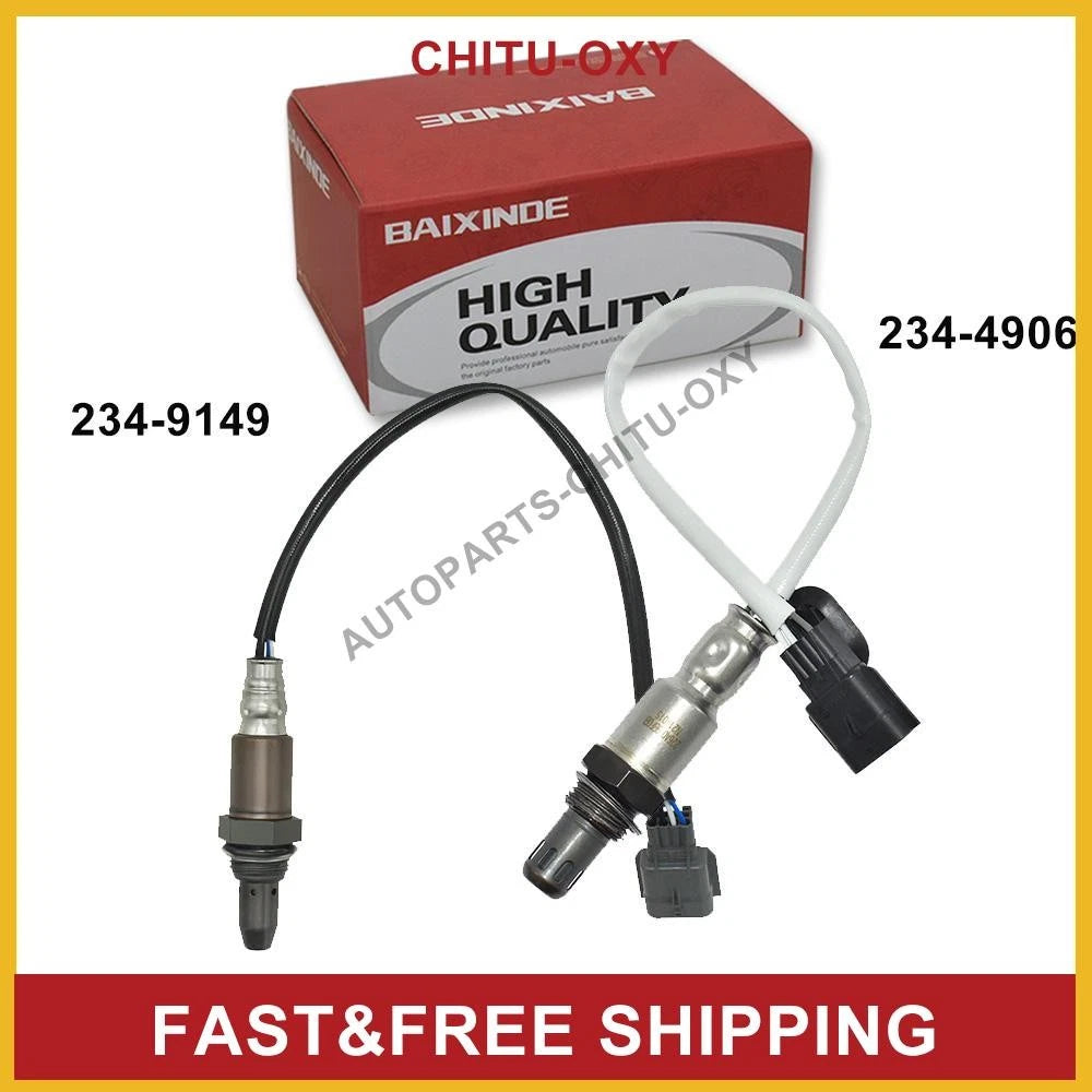2x Up+Downstream Oxygen O2 Sensor For Nissan Rogue 14-19 2.5L 234-4906 234-9149 6B93BC-57
