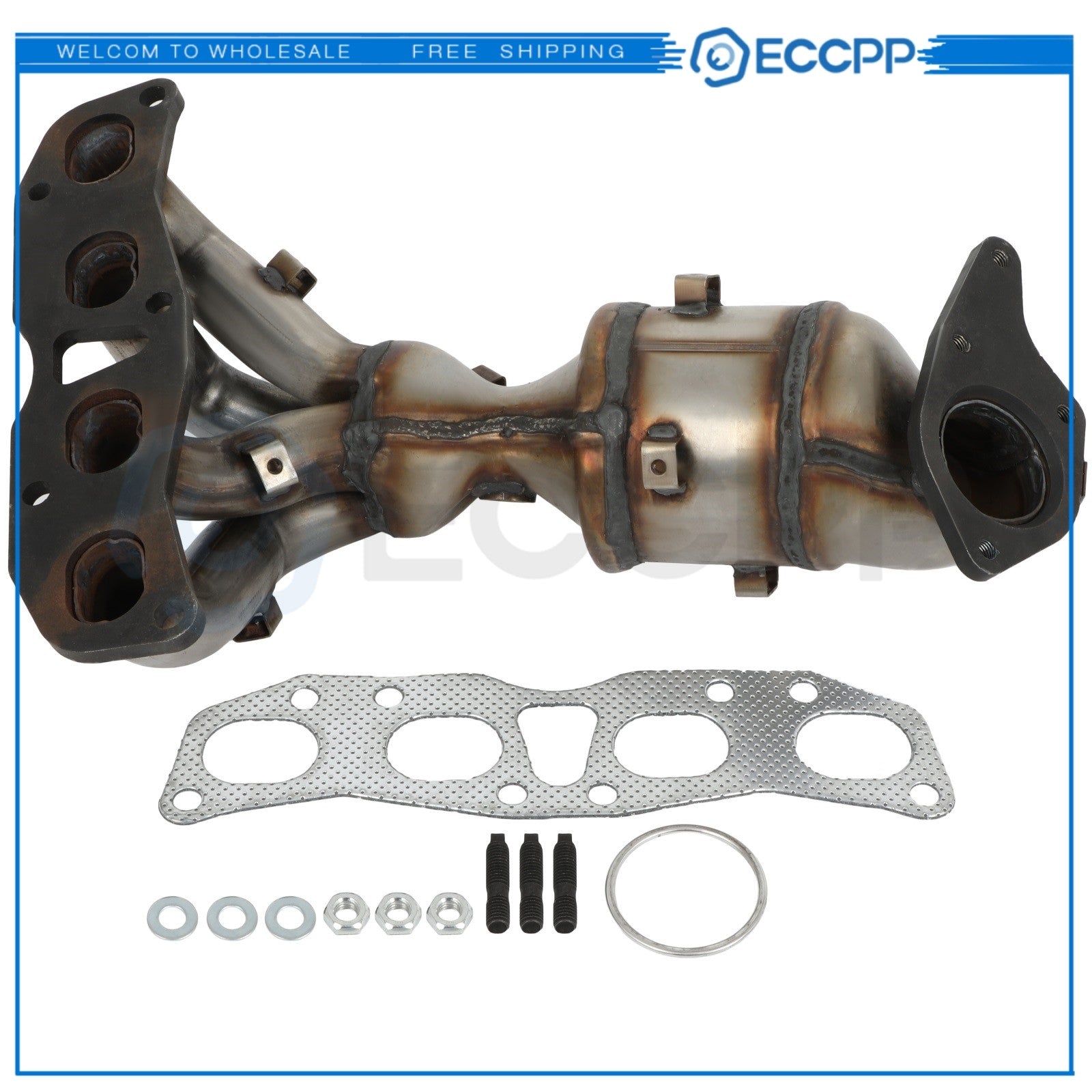 Manifold Catalytic Converter For Nissan X-Trail 2007-2014 2015 2.5L EPA Approved 6B93BC-57