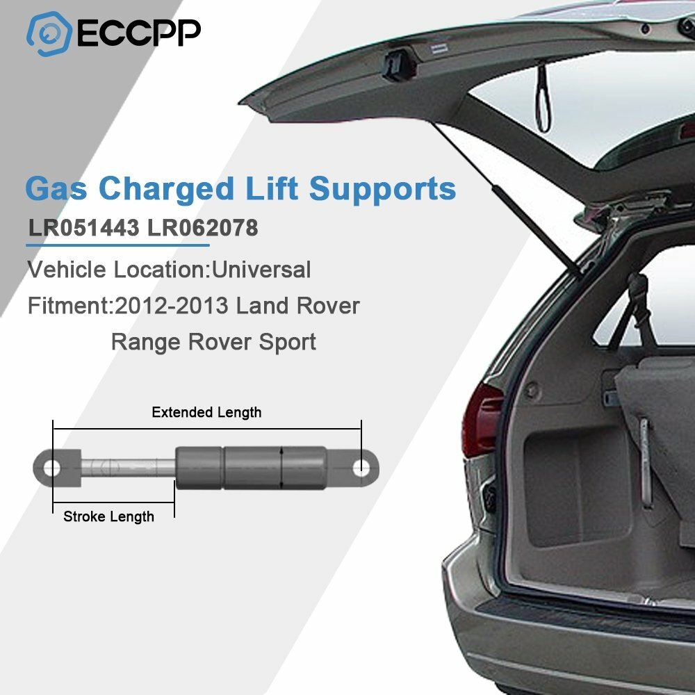 1x Rear Power Liftgate Lift Support Strut For 2012-13 Range Rover Sport LR062078 6B93BC-57