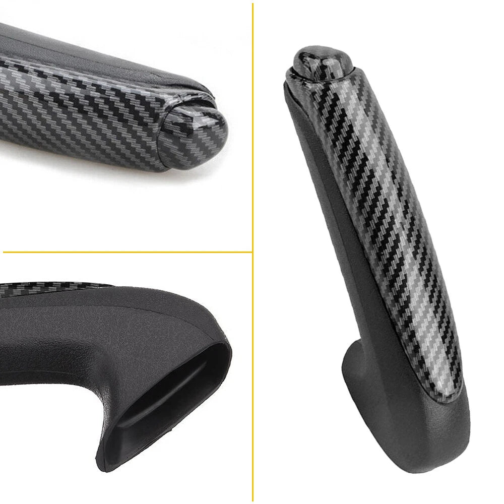 Emergency Ebrake Parking Brake Handle For Honda Civic 2006-2011 Carbon Fiber 6B93BC-57