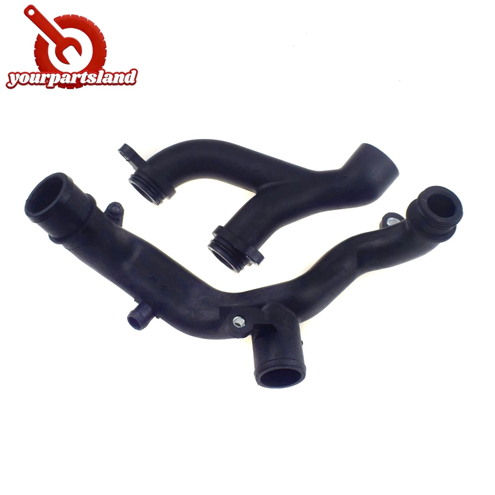 For Jaguar Land Rover 3.0L V6 5.0 V8 Water Coolant Pipe Kit LR092992,LR090630 6B93BC-57