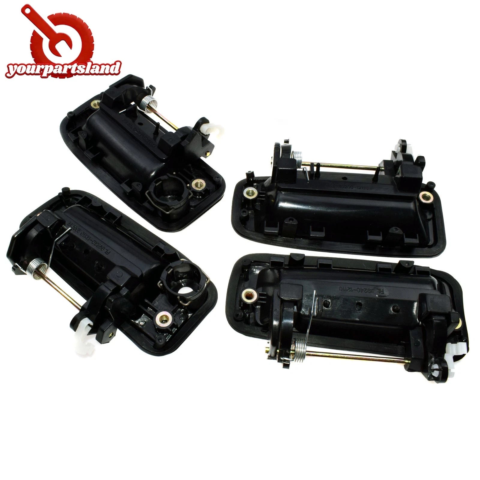 Exterior Outside Door Handle LH/RH For Toyota Corolla 88-92 Geo Prizm 1989-1992 6B93BC-57