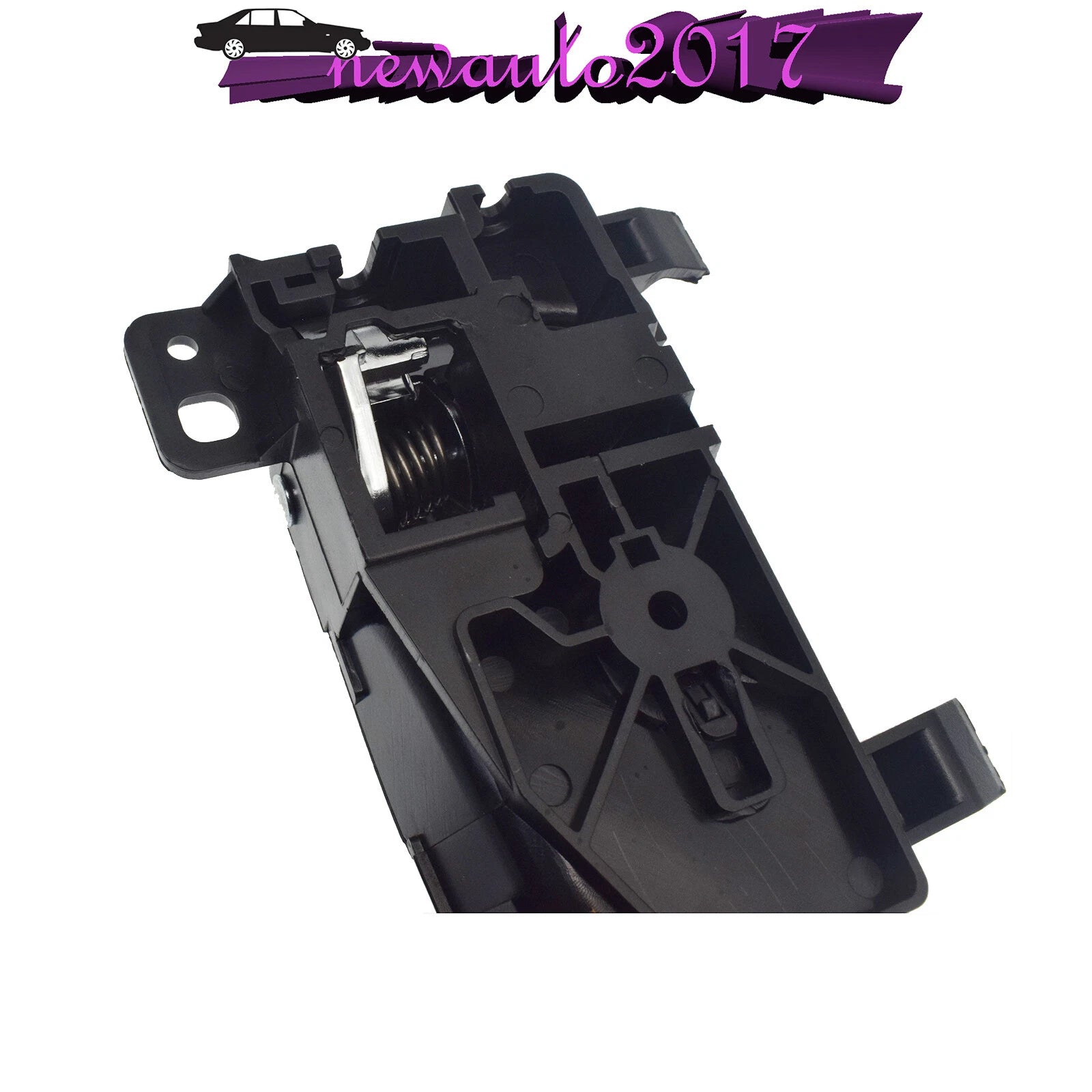 Right Inner Interior Inside Door Handle Black w/ Chrome For Subaru 61051FJ021VH 6B93BC-57