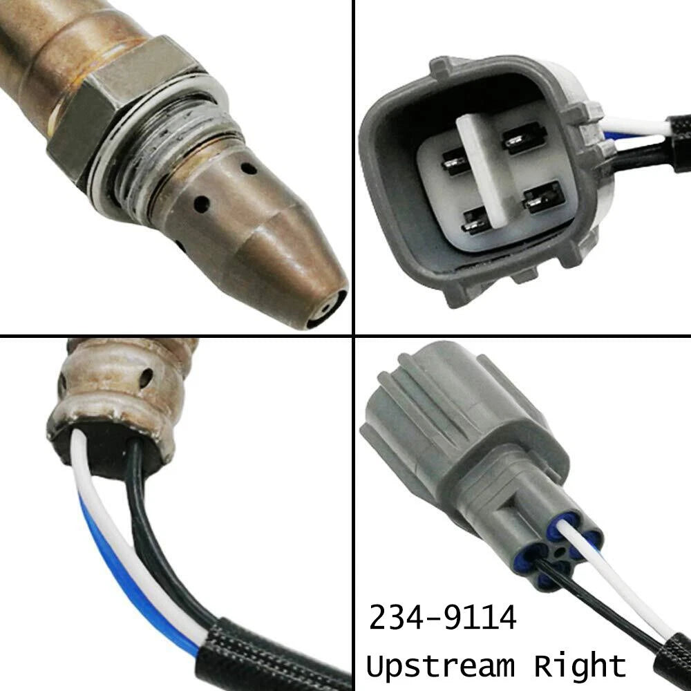 4pcs Upstream+Downstream Oxygen O2 Sensor For 2012-2014 Toyota Sienna FWD 3.5L 6B93BC-57