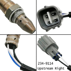4pcs Upstream+Downstream Oxygen O2 Sensor For 2012-2014 Toyota Sienna FWD 3.5L 6B93BC-57