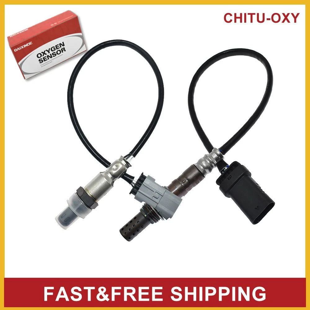 2pcs Up&Downstrteam O2 Oxygen Sensor For Chevrolet Malibu 13-15 2.0L 2.5L 4 Cyl 6B93BC-57