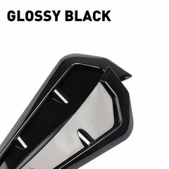 For 16-20 Honda Civic Gloss Black Type-R Side Fender Vent Air Wing Cover Trim 6B93BC-57