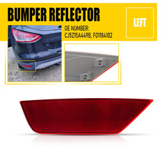 Left Driver Rear Bumper Reflector Light Lamp For Ford Escape 2013-2017 18 2019 A 6B93BC-57