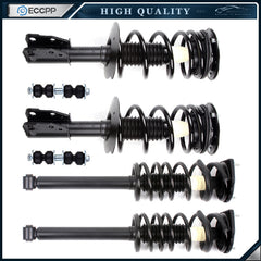Front Rear Strut Assembly + Sway Bar for 99-05 Pontiac Sunfire Chevy Cavalier