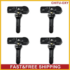 DE8T-1A180-AA 4PCS TPMS Tire Pressure Sensor For Ford E-350 Super Duty Escape 6B93BC-57