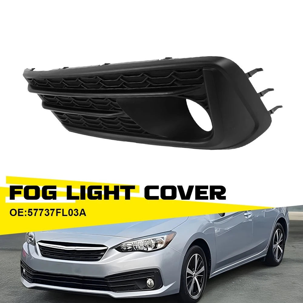 Front Left Bumper Grille Bezel Fog Light Cover For 2020-2023 Subaru Impreza EOA 6B93BC-57