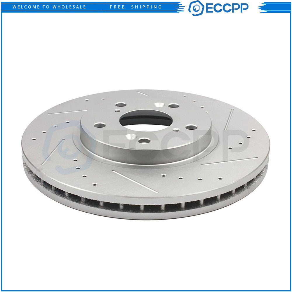 Front & Rear Brake Rotors & Pads for 2006 2007 2008 Acura TL 3.2L V6 6B93BC-57