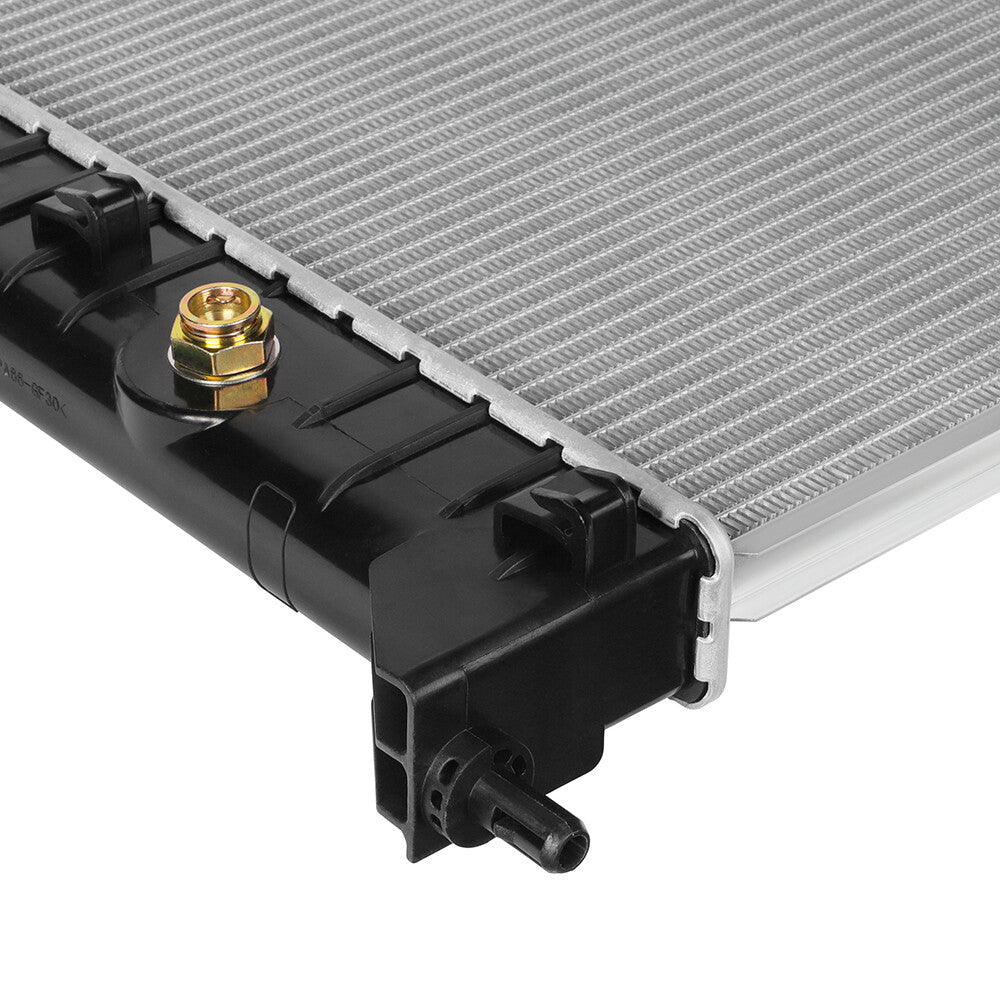 Aluminum Radiator & Condenser Cooling Kit For 2011 2013-2014 GMC Sierra 3500 HD 6B93BC-57
