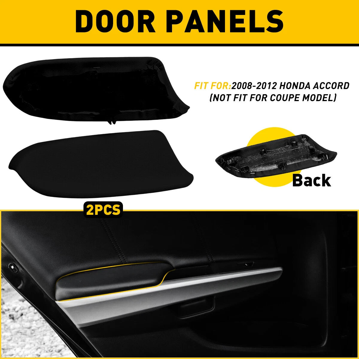 Door Panel Armrest Front LH For RH Honda Accord Crosstour 3.5L 2008-2014 EOA 6B93BC-57