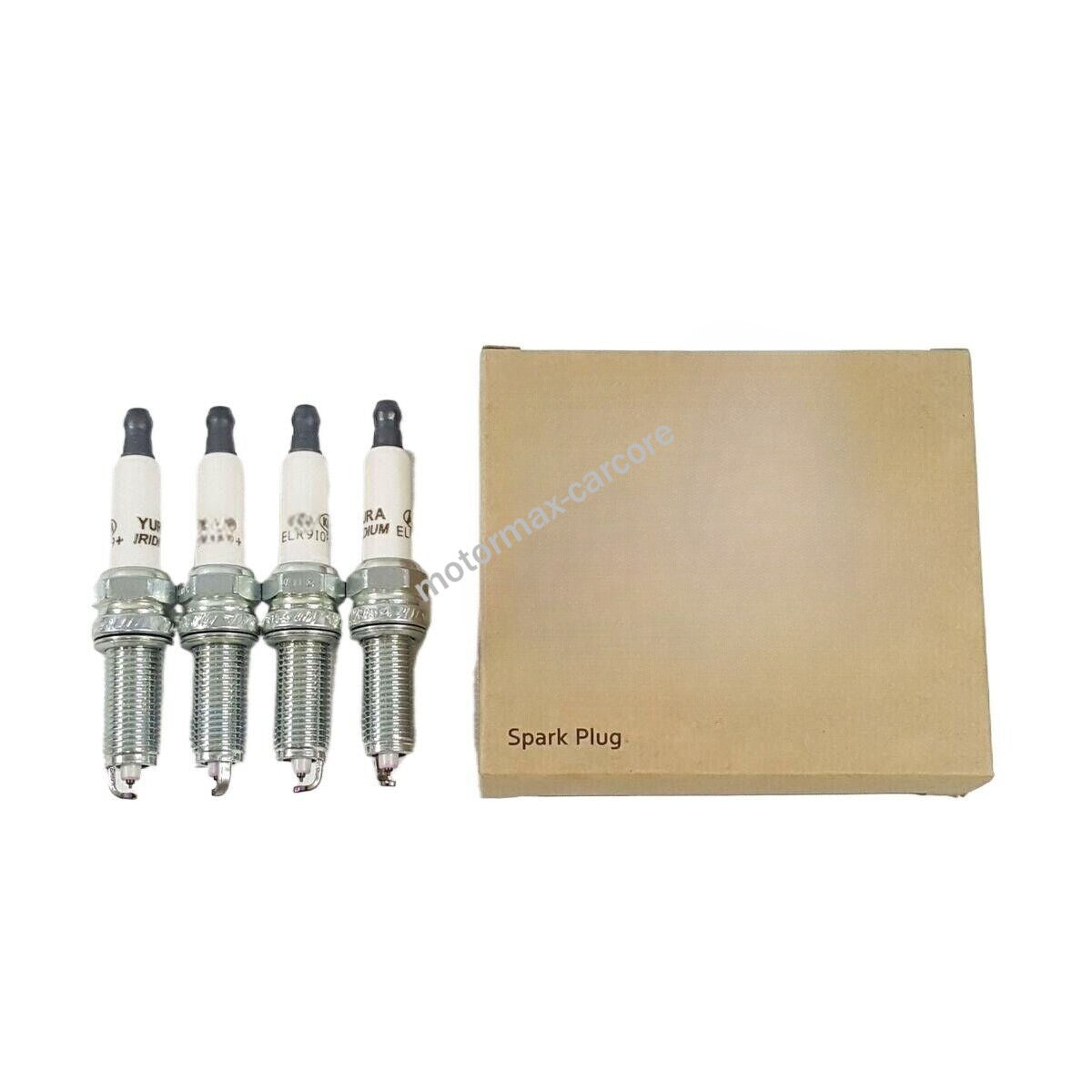 4X Spark Plug For 17-20 Hyundai Elantra KIA CEED K3 PICANTO RIO 2.0L 18868-08115 6B93BC-57