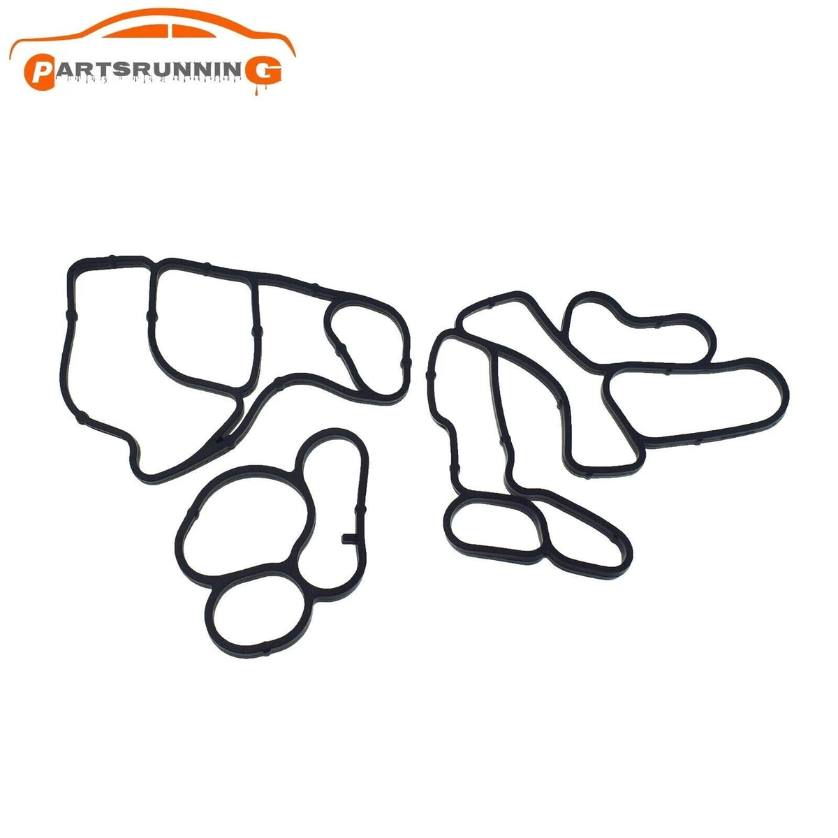 For Jeep Grand Cherokee 3.0 CRD 2011-2020 Engine Oil Cooler Gasket Kits 3PCS