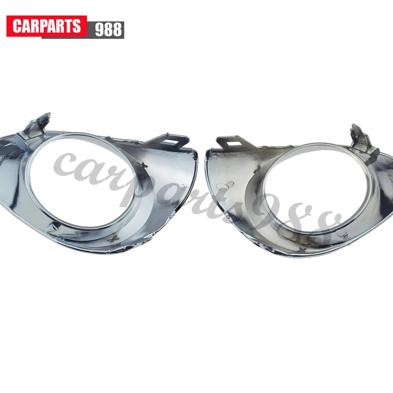 Pair Fog Light Trim Chrome For 2013-15 Lexus RX350 RX450h 814810E110 814820E110 6B93BC-57