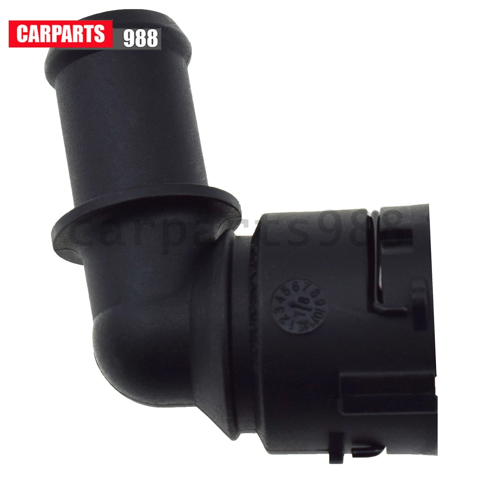 7M0122291 Coolant Hose Connector Hose for VW Jetta Golf Tiguan Beetle Audi A3 6B93BC-57