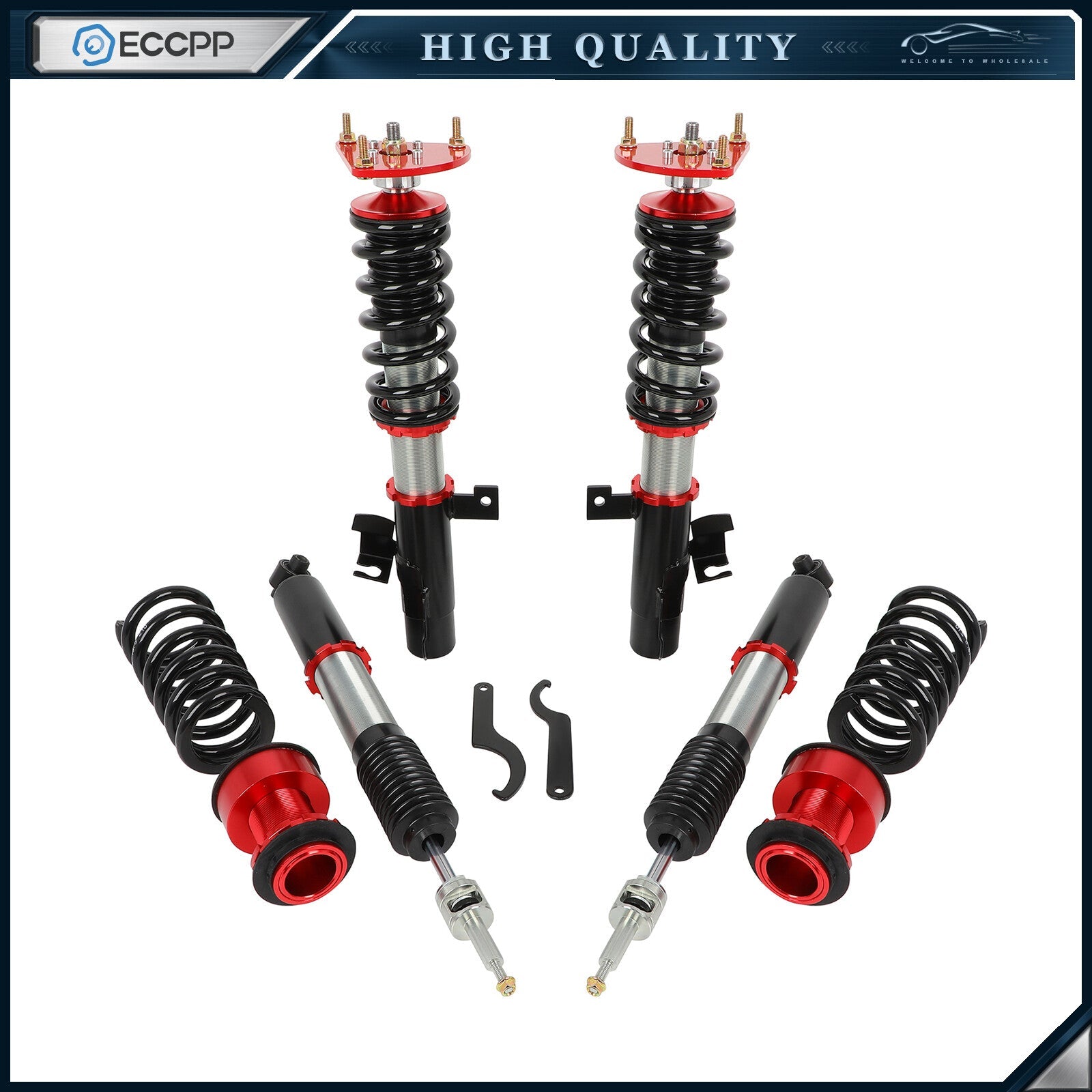 COILOVERS SHOCK STRUT ADSORBER LOWERING KITS FOR 2006-10 MAZDA 5 (CR) ADJUSTABLE 6B93BC-57