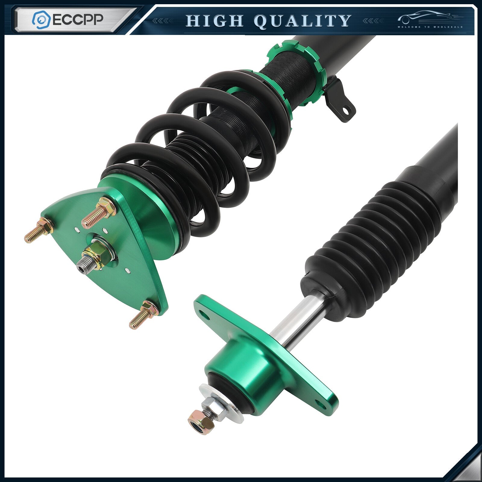 Coilovers Shocks Struts Suspension Lowering Kit For 2004-2009 Mazda 3 Adjustable 6B93BC-57