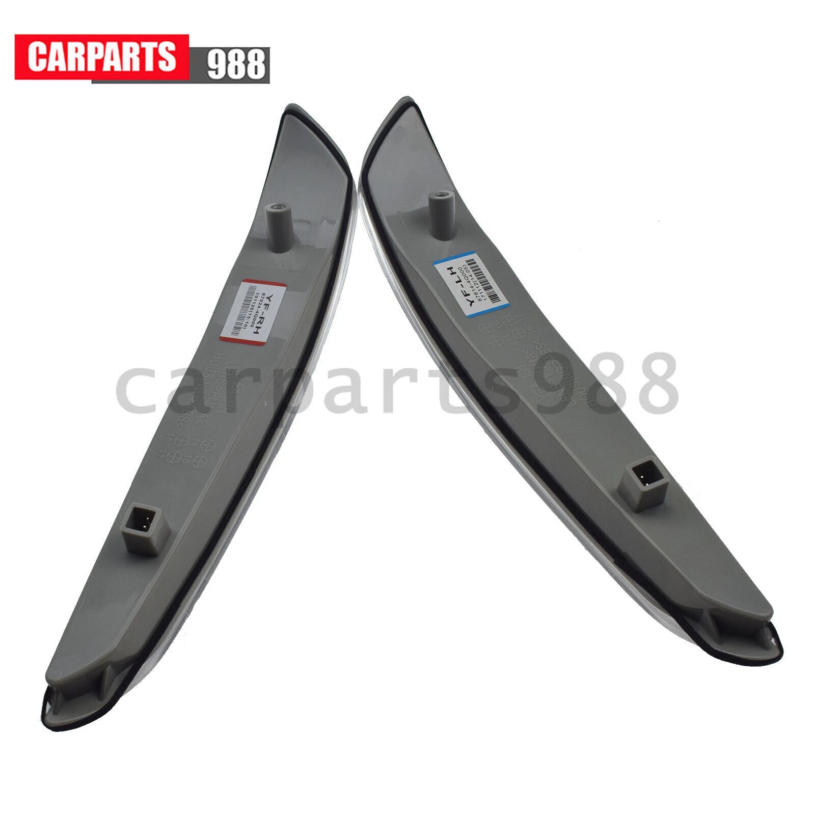 Left Right Side Mirror LED Turn Signal Light For Hyundai Sonata MK8 2010-2014 6B93BC-57