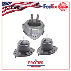 Engine & Trans Mount Set 3PCS for Jeep Sport Utility Grand Cherokee V6 3.6l 6B93BC-57