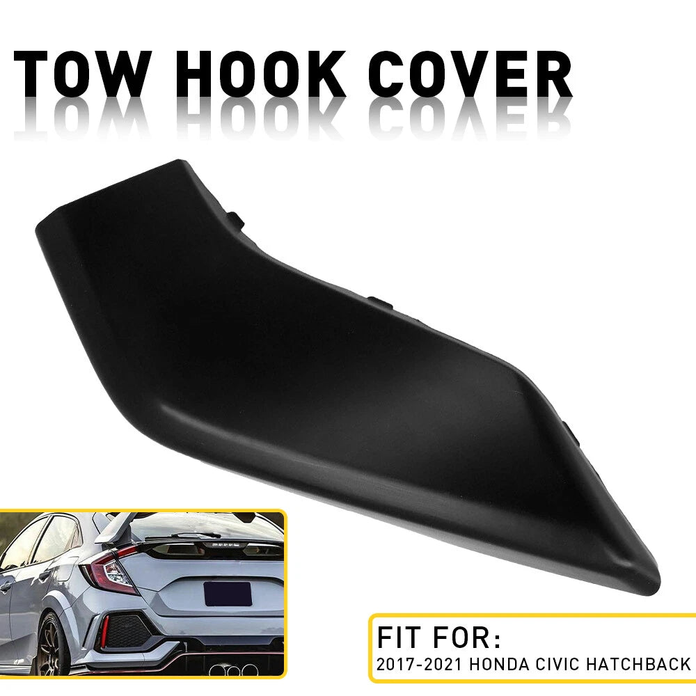 For 2017-2021 Honda Civic Hatchback Rear Bumper Tow Hook Cover Cap 71506-TGG-A00 6B93BC-57