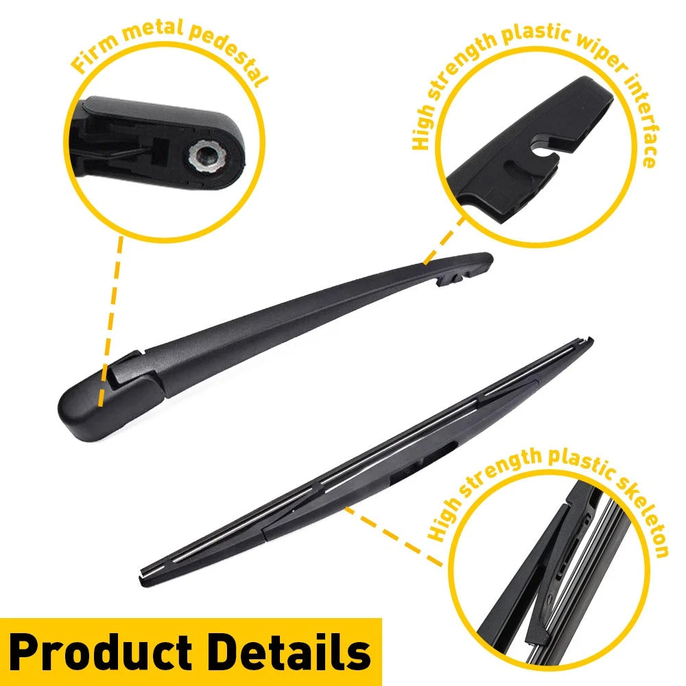Rear Wiper Arm and Blade For Honda Odyssey 2011-2017 Back Windshield Wiper US 6B93BC-57