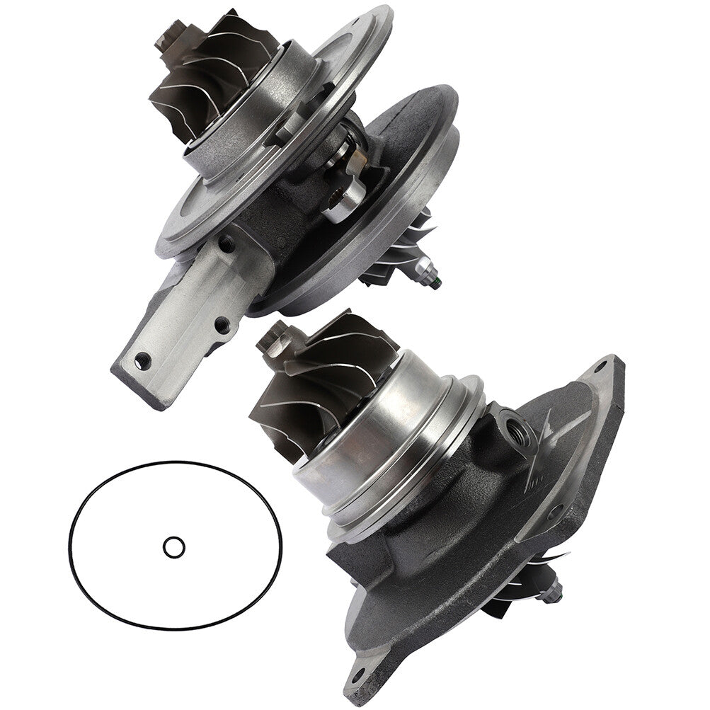 Fits 2008-2010 Ford F Super Duty 6.4L Power-stroke Pair Turbo Cartridge CHRA 6B93BC-57