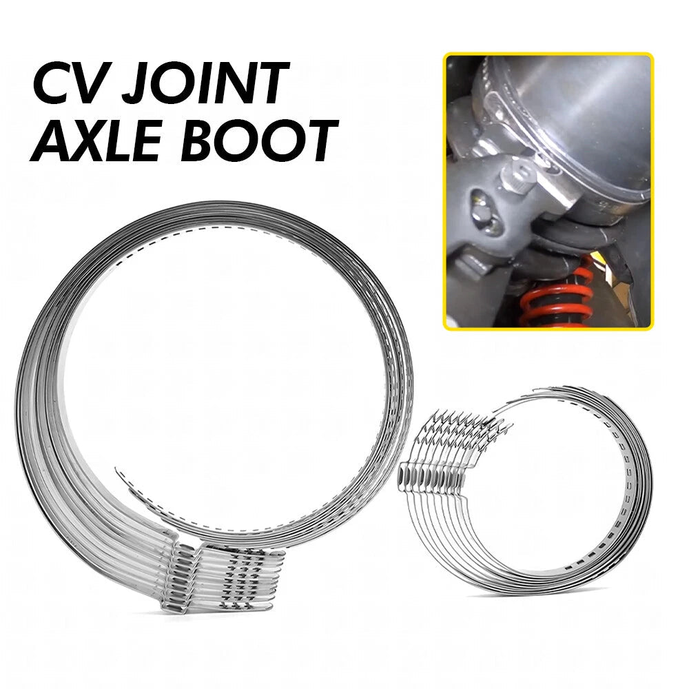 20*For Auto/ATV CV Joint Axle Boot Clamp 20 Crimp Bands Set EOOG US 6B93BC-57
