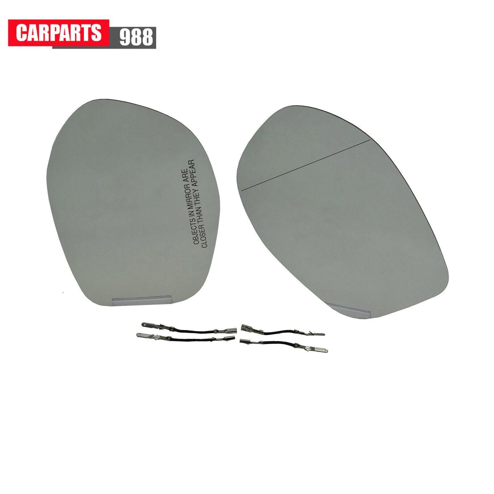 Left Right Mirror Glass Heated For 2014-17 Honda Odyssey 76253TK8A51 76203TK8A51 6B93BC-57