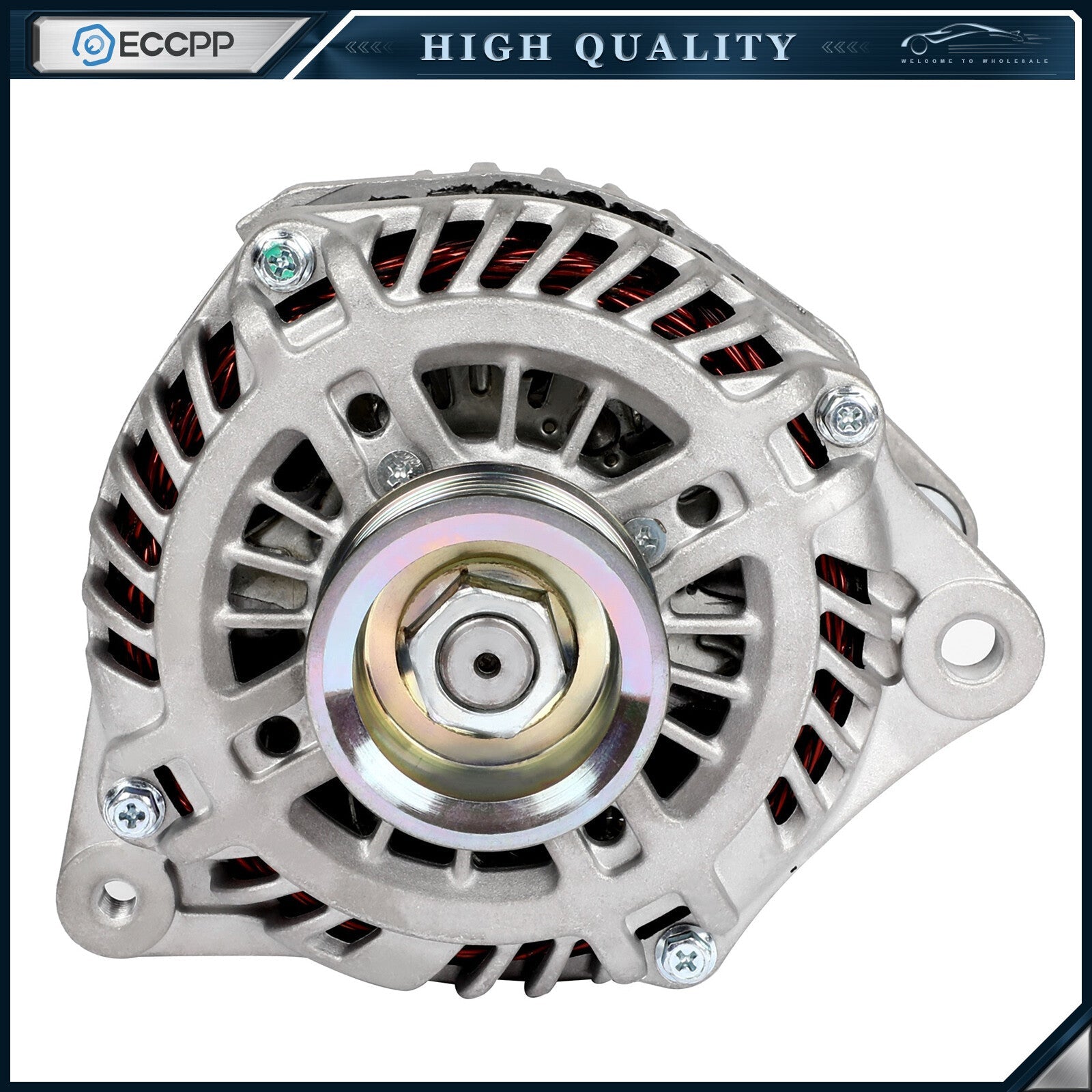 ECCPP Alternator for Infiniti G35 2007 2008 3.5L,G37 2008-2010 3.7L A003TJ1991 6B93BC-57