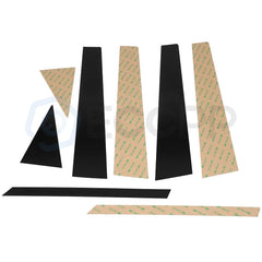 8pcs Piano Black Pillar Posts Door Trim Cover Kit Fit For 2013-19 Nissan Sentra 6B93BC-57